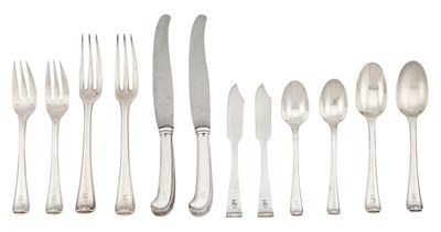 Lot 1183 - Puiforcat Sterling Silver Flatware Service...
