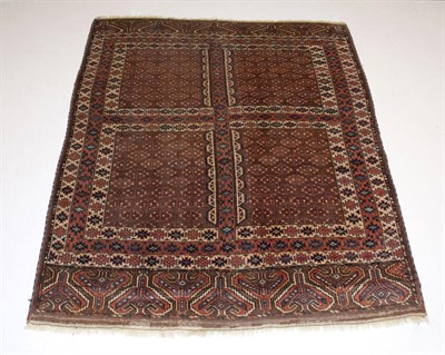 Lot 354 - Yomud Ensi Rug West Turkestan, circa 1900 Four...