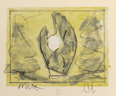 Lot 140 - Claes Oldenburg (1929-2022) STANDING MITT WITH...