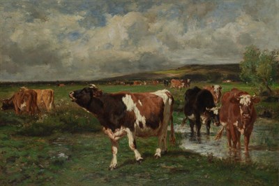 Lot 1065 - Emile Van Marcke de Lummen French, 1827-1890...