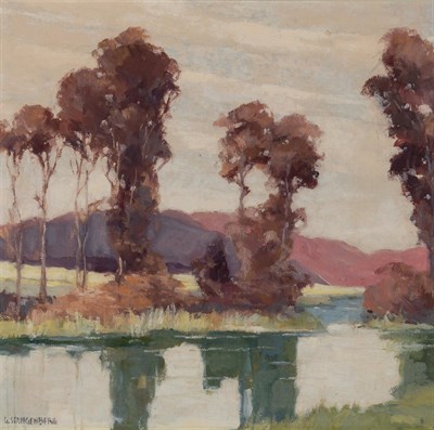 Lot 61 - George Spangenberg American, 1907-1964 River...