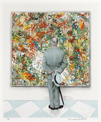 Lot 177 - Norman Rockwell (1894-1978) THE CONNOISSEUR...