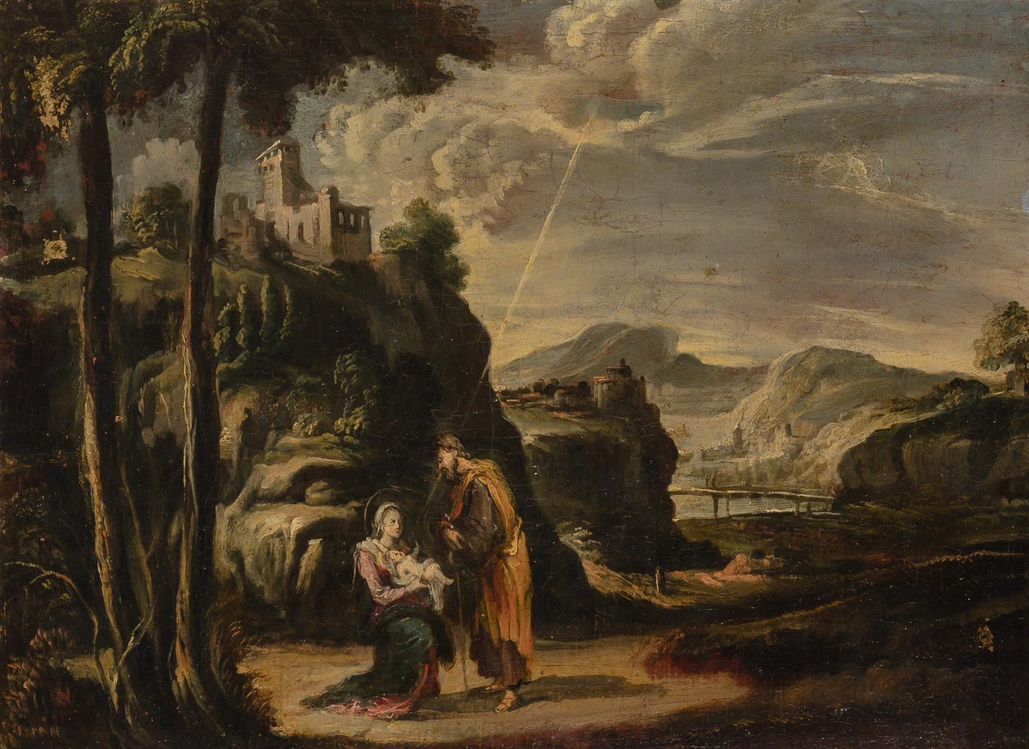 Lot 1009 - Spanish School 17th Century The Virgin and...