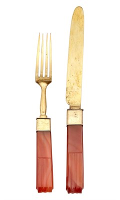 Lot 1219 - Assembled George III Sterling Silver Gilt and...