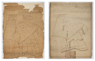 Lot 12 - Collection of a New York Surveyor BANCKER,...