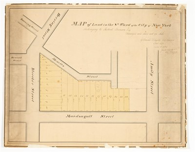 Lot 45 - Collection of a New York Surveyor [MINETTA...