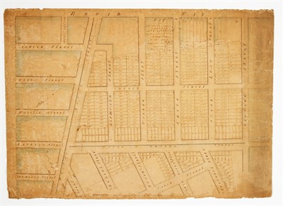 Lot 25 - Collection of a New York Surveyor [TRIBECA]...