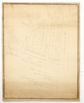 Lot 98 - Two 1820 copies of mid-18th century surveys by Maerschalk