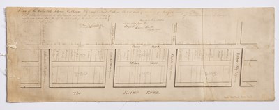 Lot 41 - An interesting copy of a New York survey map conducted by Gerard Bancker in 1772