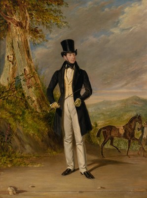 Lot 1080A - Attributed to John E. Ferneley, Sr. Portrait...