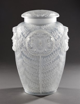 Lot 443 - Pergament Family Collection Lalique Molded...