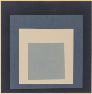Lot 1 - Josef Albers (1888-1976) DAY + NIGHT VIII...