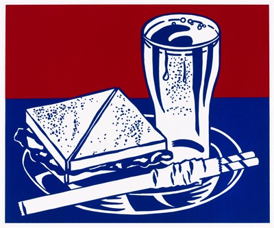 Lot 93 - Estate of Harry Lowe Roy Lichtenstein...