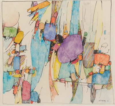 Lot 2 - Albert Alcalay American, 1917-2008 Stone...