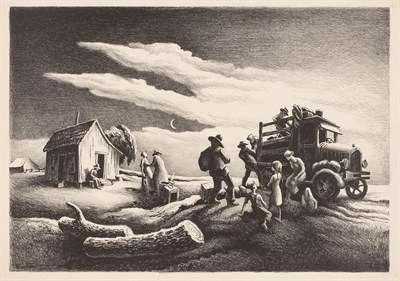Lot 12 - Estate of Harry Lowe Thomas Hart Benton...