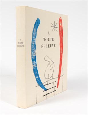 Lot 210 - [MIRO, JOAN] ELUARD, PAUL. À toute épreuve....