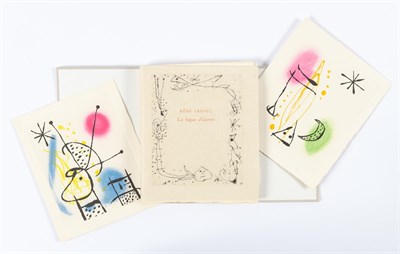 Lot 212 - The Margolis Collection MIRÓ, JOAN and CREVEL,...