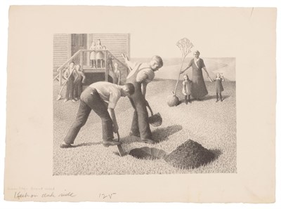 Lot 212 - Estate of Harry Lowe Grant Wood (1891-1942)...