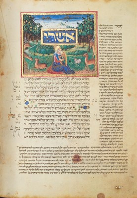 Lot 57 - [HEBRAICA] The Rothschild Miscellany. [Israel...