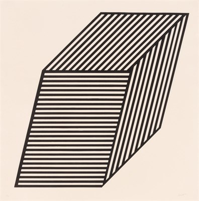 Lot 92 - Sol LeWitt (1928-2007) FIVE FORMS DERIVED FROM...