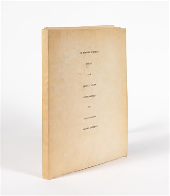 Lot 222 - [PICASSO, PABLO] TZARA, TRISTAN and PABLO...