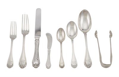 Lot 1241 - Victorian Sterling Silver Part Flatware...