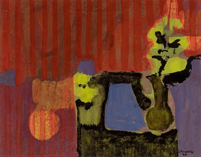 Lot 74 - Enrique Echeverria Mexican, 1923-1972 Flores...