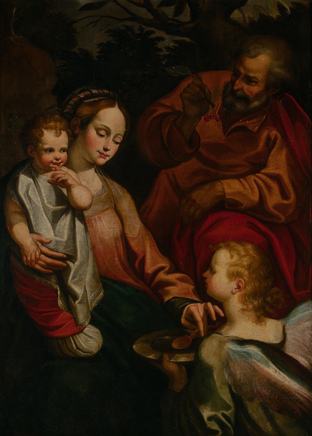 Lot 1011 - Central Italian School 17th Century The Holy...