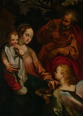 Lot 1011 - Central Italian School 17th Century The Holy...