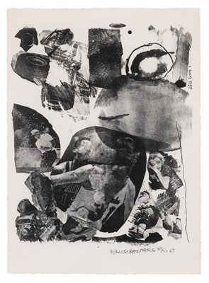 Lot 169 - Robert Rauschenberg (1925-2008) TEST STONE I...