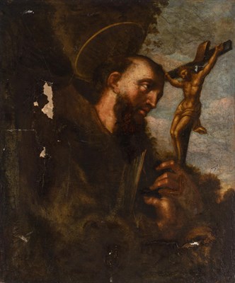 Lot 1004 - Italian School 16th Century Style St. Francis...