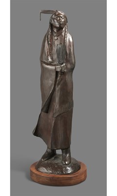 Lot 1146 - Allan Houser American, 1914-1994 Woman of the...