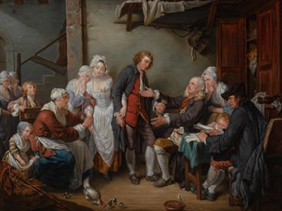 Lot 1052 - After Jean-Baptiste Greuze The Village Bride...