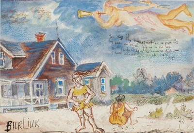 Lot 15 - Estate of Ruth G. Castor David Burliuk...