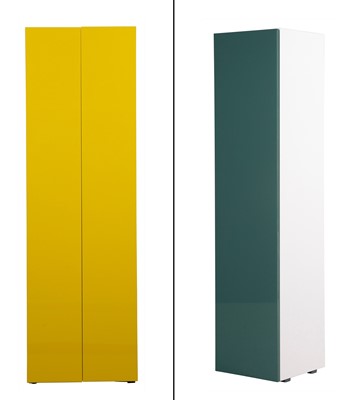 Lot 306 - Two Cappellini Multicolored Laminate Cabinets