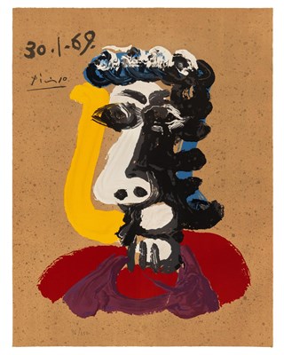 Lot 133 - After Pablo Picasso (1881-1973) PORTRAIT...