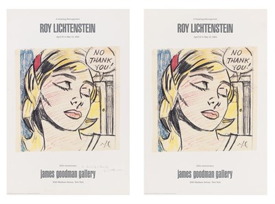 Lot 44 - After Roy Lichenstein (1923-1997) STUDY FOR...