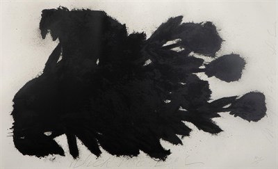 Lot 191 - Donald Sultan (b. 1951) BLACK ROSES...