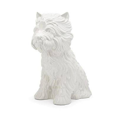 Lot 85 - Jeff Koons (b. 1955) PUPPY Glazed white...