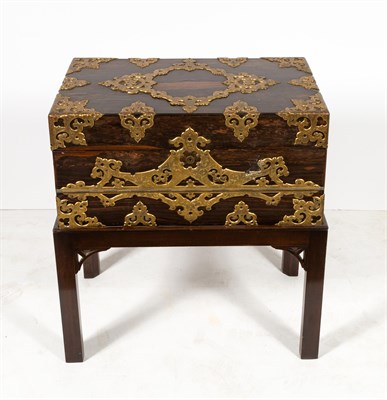 Lot 837 - Victorian Gilt-Metal Mounted Calamander Wood...