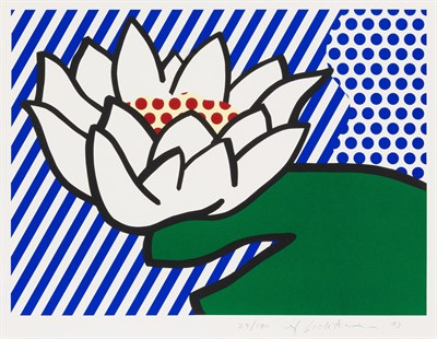 Lot 98 - Roy Lichtenstein (1923-1997) WATER LILY...