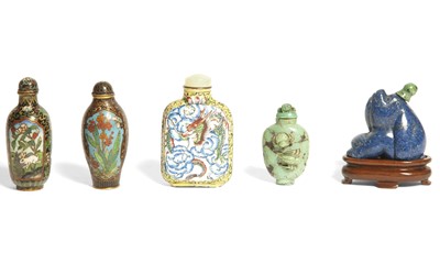 Lot 7 - A Group of Chinese Snuff Bottles