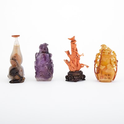 Lot 40 - A Group of Chinese Snuff Bottles