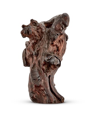 Lot 118 - Chinese Rootwood Sculpture of Shoulao