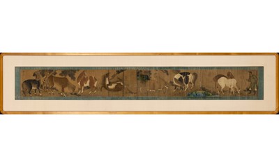 Lot 188 - A Song-Style Chinese School Painted Hand Scroll