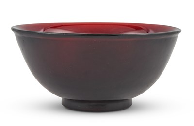 Lot 117 - Chinese Amethyst Glass Bowl