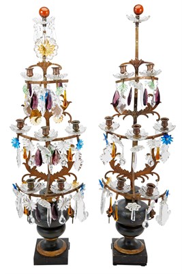 Lot 661 - Pair of Italian Baroque Style Composition,...