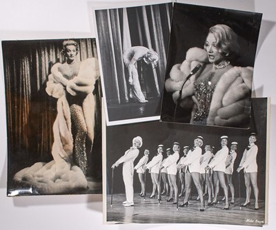 Lot 5065 - Performance notes, signed photographs, and letters from Marlene Dietrich