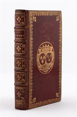 Lot 190 - [FINE BINDING-ARMORIAL]
[VARENNES, JACQUES]. Les Hommes.