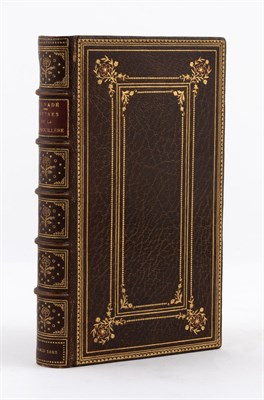 Lot 182 - [FINE BINDING]
Vadé, J[ean]-J[oseph]. Lettres de la Grenouillère suivies de Quatre bouquets poissards.